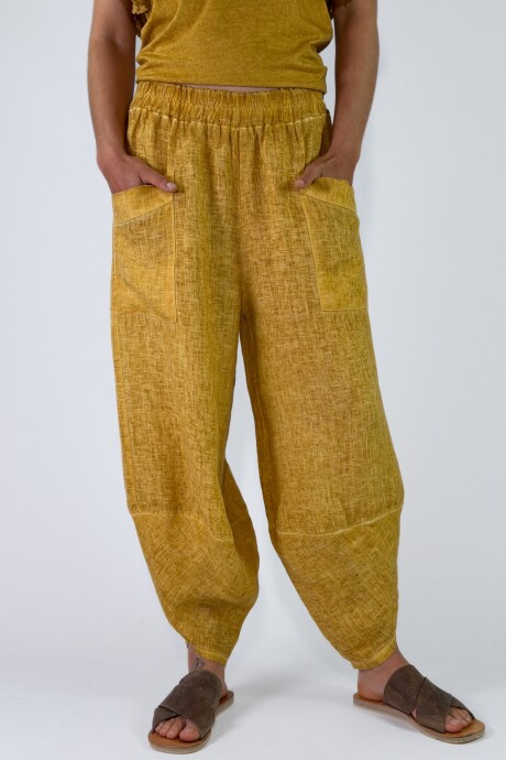 PANTALON BLANES Amarillo
