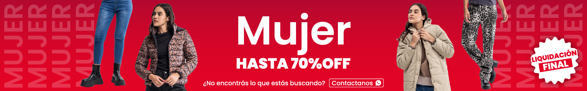 SALE mujer
