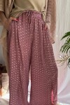 Pantalón Bruma Rosa con dorado