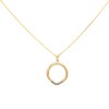 Dije aro combinado-Oro bajo-Sin piedra-CP8721 Sinpiedra