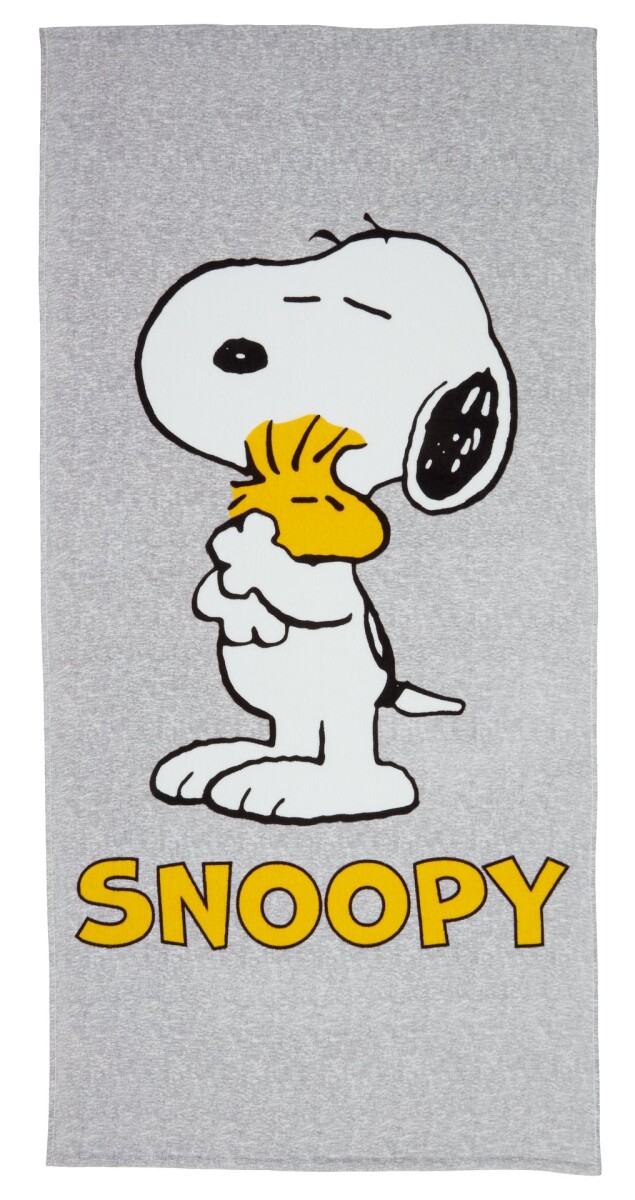 Toalla de ducha velour SNOOPY 70x140 