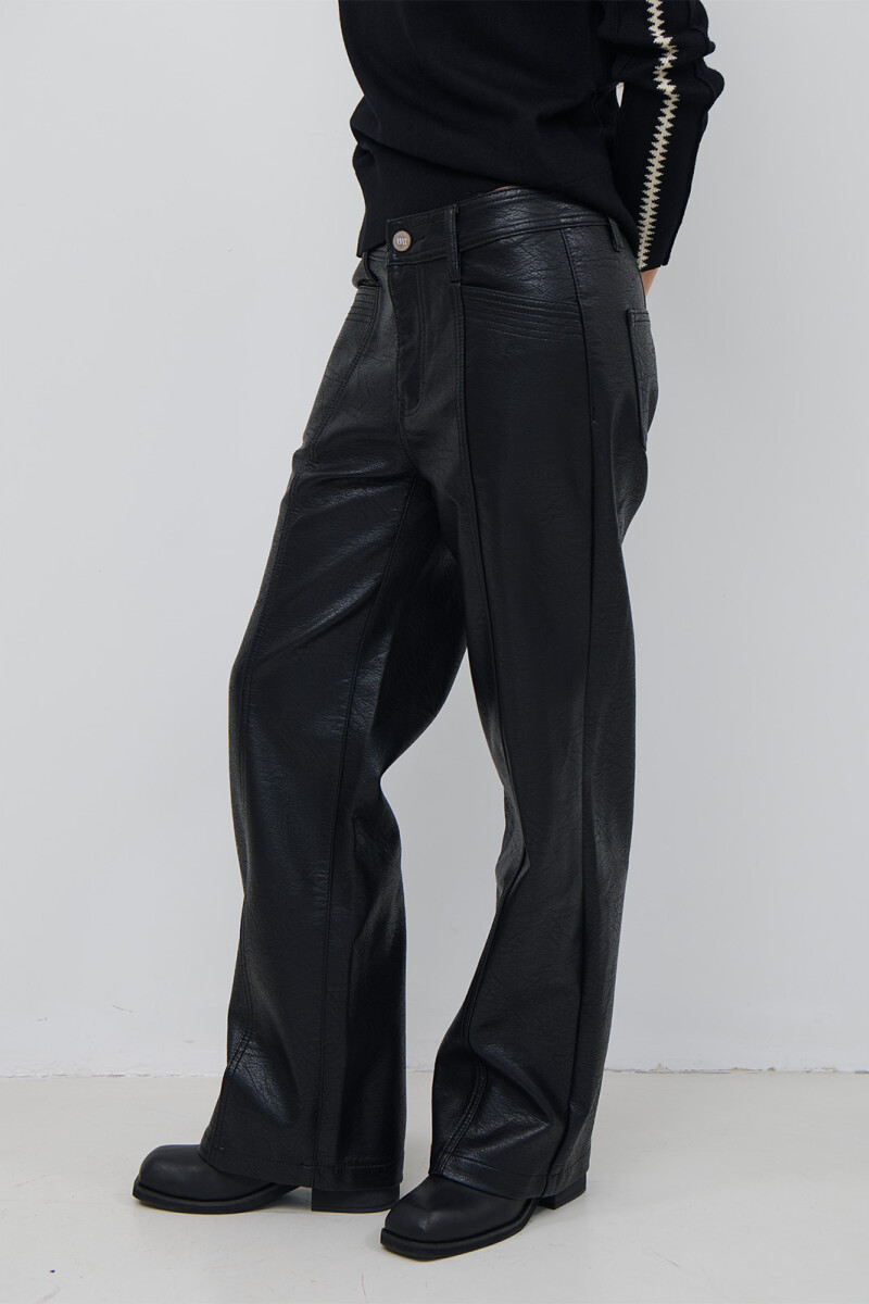 PANTALON VEGANO NEGRO