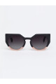 Lentes Tiwi Venus Bicolor Black / Pink With Burgundy Gradient Lenses