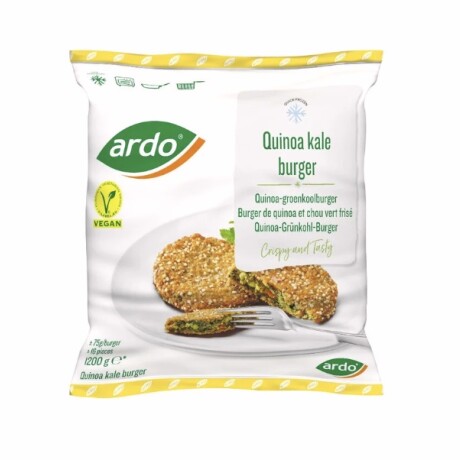 HAMBURGUESAS DE QUINOA Y KALE 1.2KG HAMBURGUESAS DE QUINOA Y KALE 1.2KG