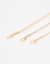 Pulseras Flexibles Sets Metal Set De Pulseras Metálicas - Dorado
