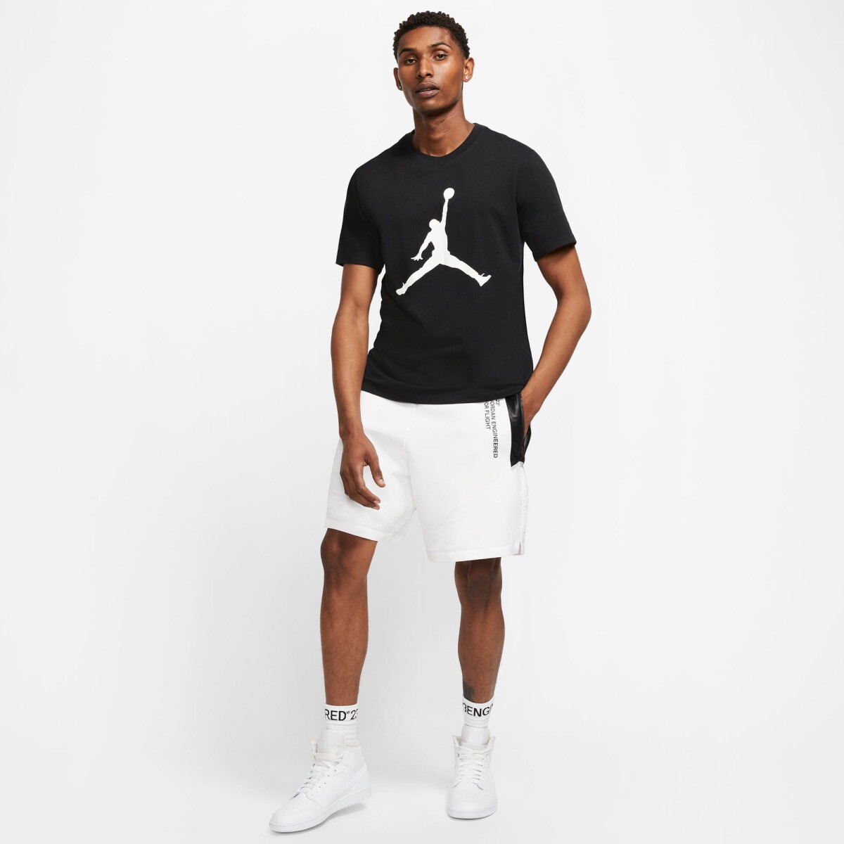 Remera Nike Moda Hombre Core Negra Clasica - S/C 