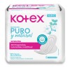 Toalla Femenina Ultrafina Kotex Puro Y Natural 10 Unidades Toalla Femenina Ultrafina Kotex Puro Y Natural 10 Unidades