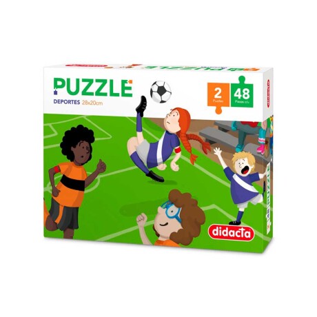 Puzzle Deporte Futbol Didacta 48 piezas x2 - 001 — Universo Binario