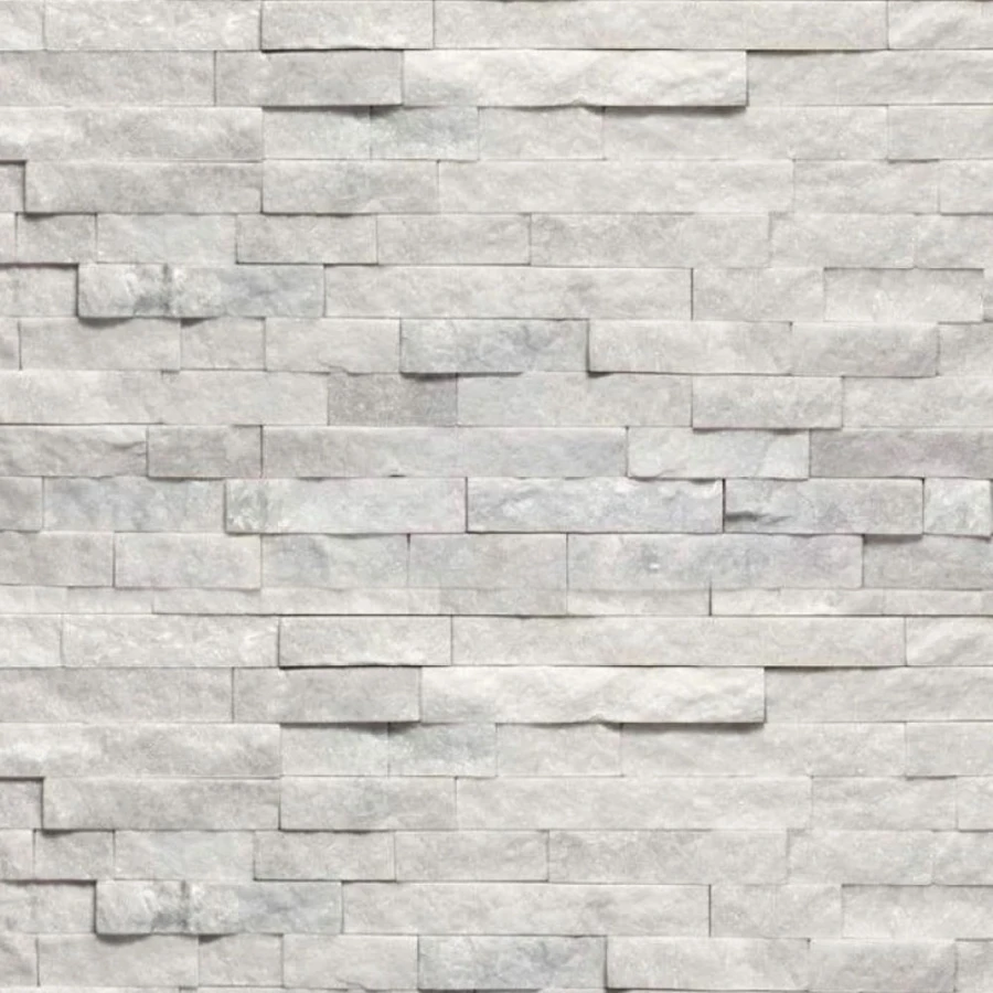 Piedra Natural Brick Blanca Piedra Natural Brick Blanca