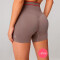 Short Seamless Scrunch Short 4 Mujer Desert Shadows/heated Red Fabl