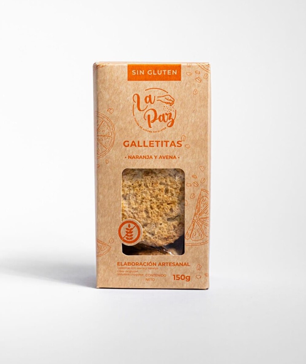 Galletita naranja y avena 