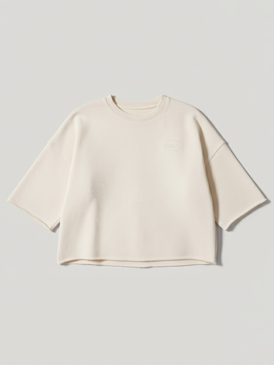 T-SHIRT INNA DIXIE - Hueso 