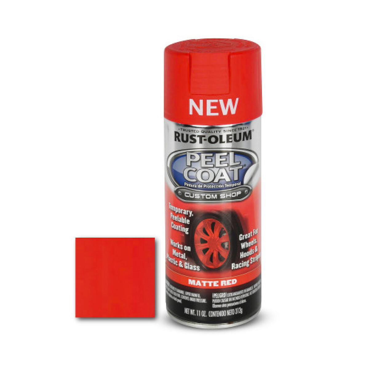 AEROSOL PEEL COAT ROJO MATE- 312 GR. 