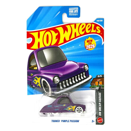 Auto Hot Wheels Fantasia Tooned Purple Passion