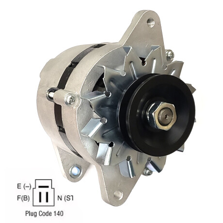ALTERNADOR TOYOTA TOYOTA STARLET 12V40A UNIV.CHICO ADAPTABLE S/REG. - ALTERNADOR TOYOTA TOYOTA STARLET 12V40A UNIV.CHICO ADAPTABLE S/REG. -
