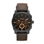 Reloj Fossil Machine Cuero Marrón FS4656 0
