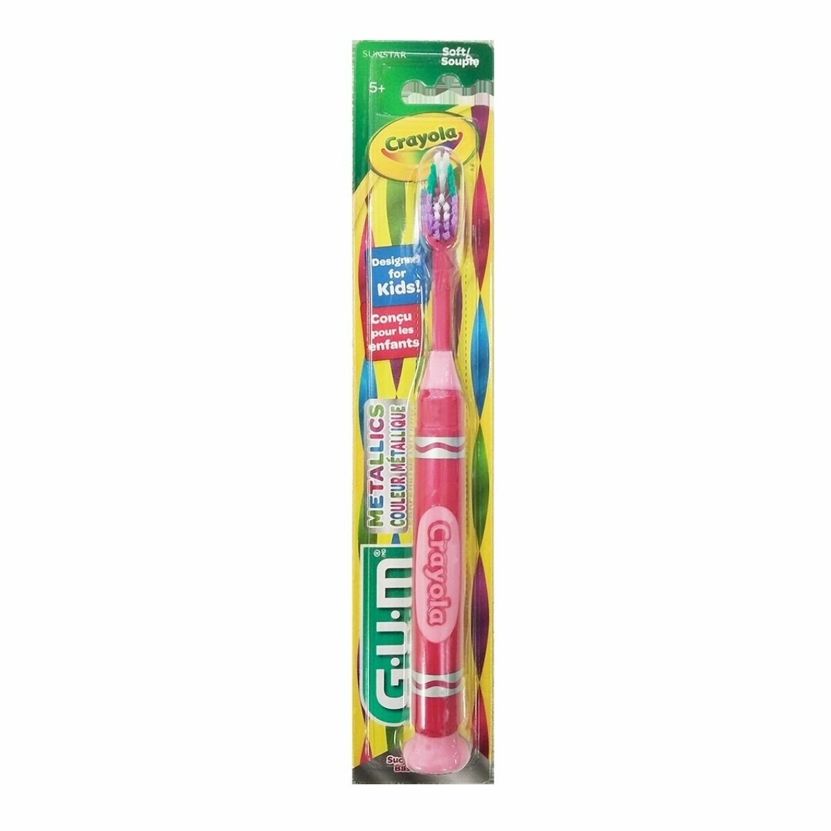 Cepillo Dental Gum Crayola Niño Suave 