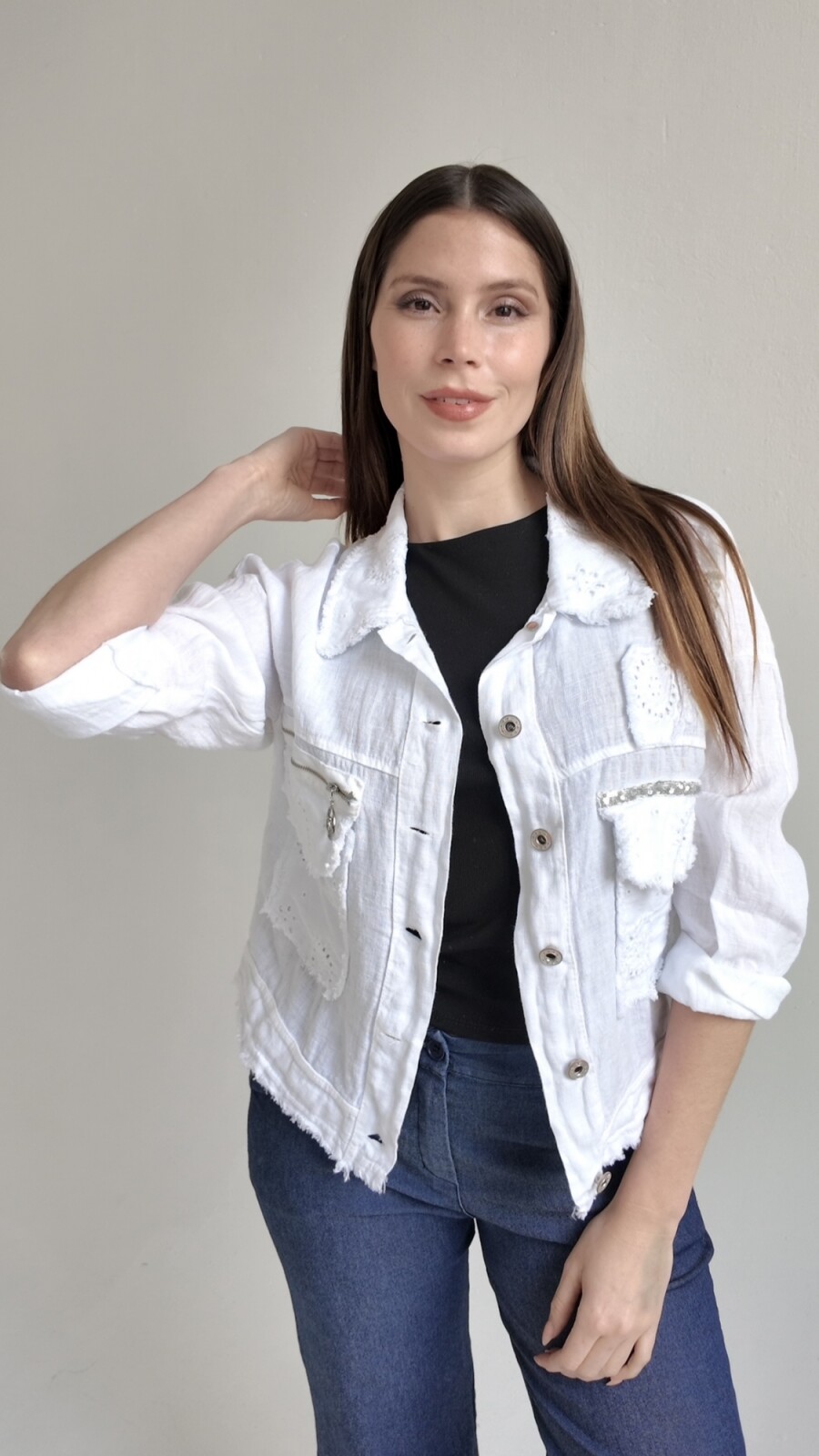 Sobre Camisa Trieste Blanco