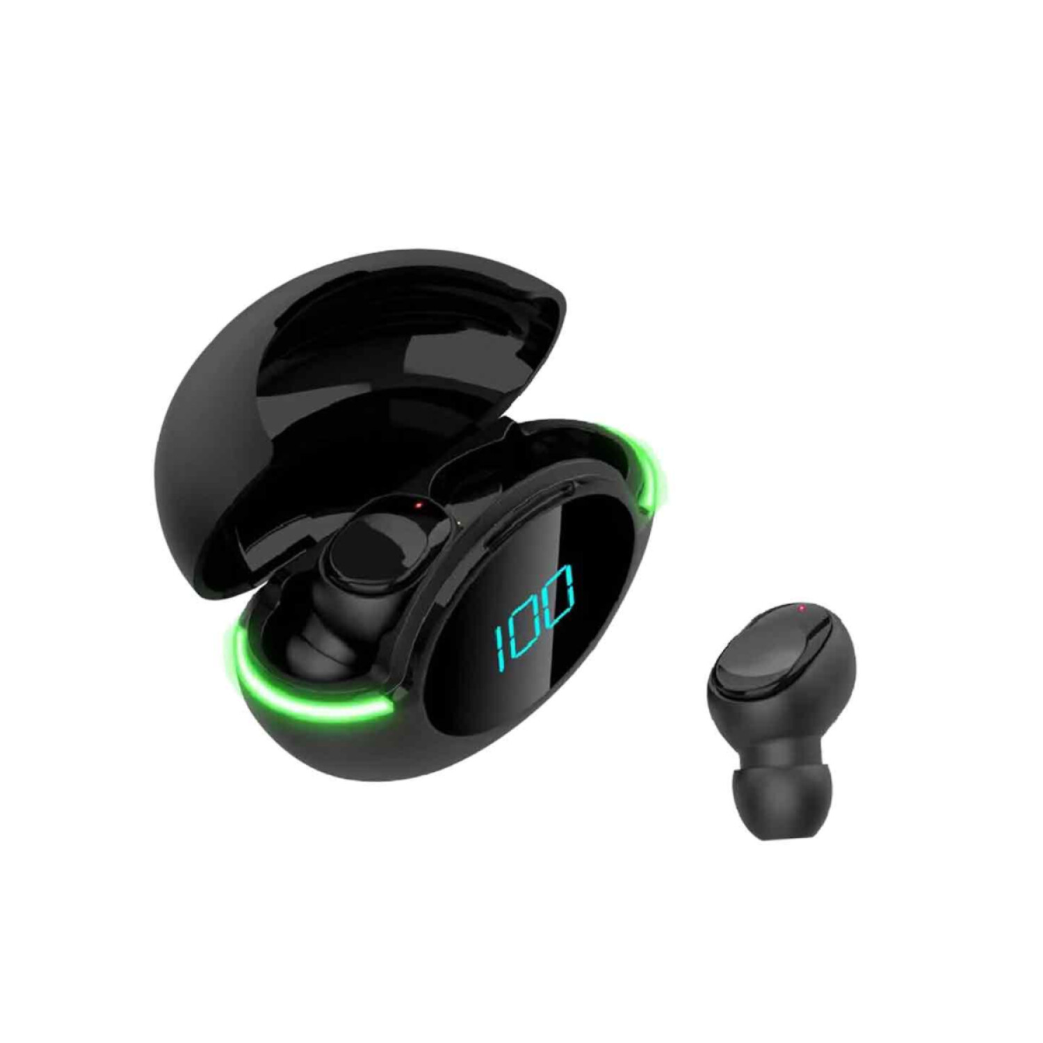 Twowood auricular U8 Bluetooth-Compatible Auricular Multipunto Conexión  Impermeable Incorporado Mic Toque Control Auricular deportivo para deportes