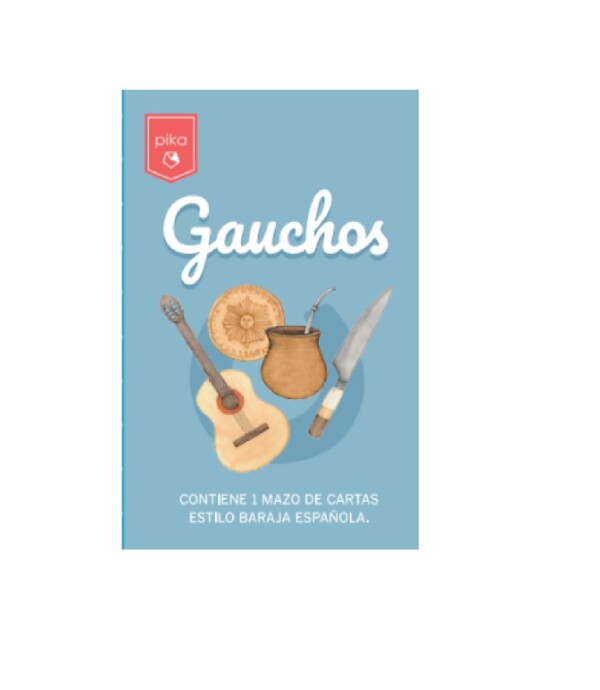 GAUCHOS- CARTAS ESPAÑOLAS Único