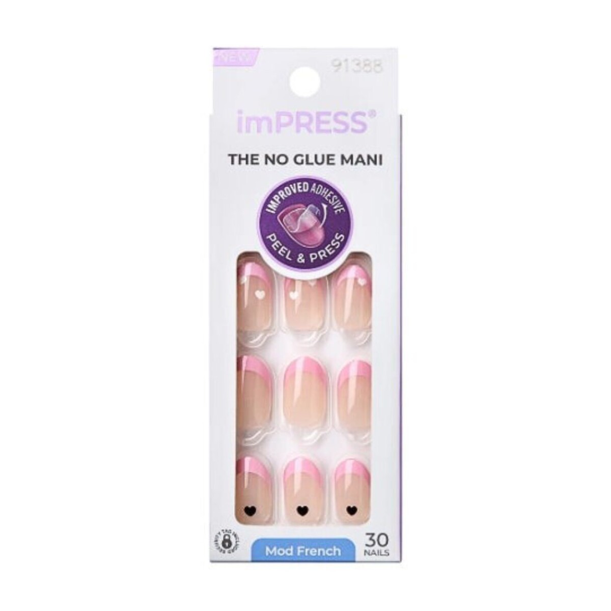 Uñas Postizas Impress Adhesivo Extra - Ditto 