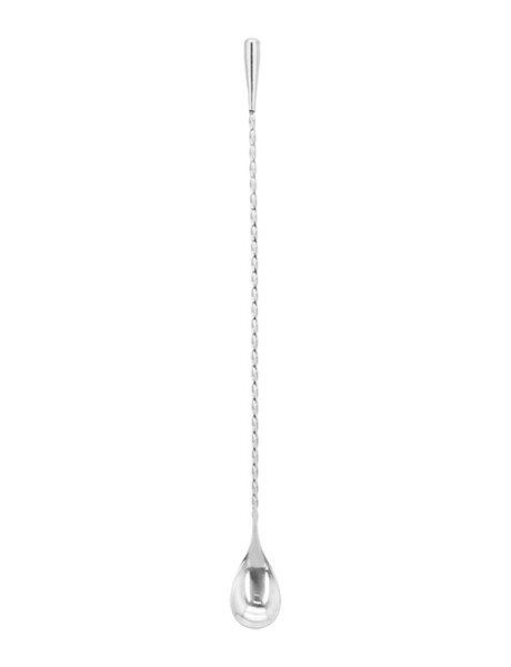 CUCHARA TORNEADA COCINA 30CM INOX. CUCHARA TORNEADA COCINA 30CM INOX.