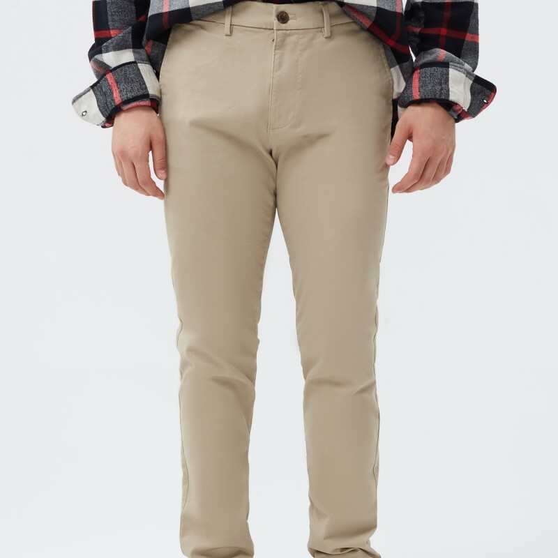 V-ESSENTIAL KHAKI SKINNY FIT ICONIC KHAKI