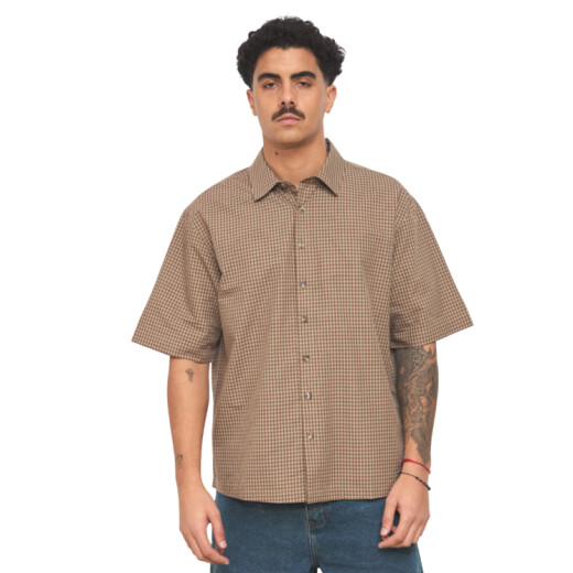 Camisa Quiksilver Choppy - Marrón Camisa Quiksilver Choppy - Marrón