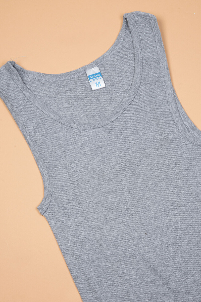 Musculosa de morley Gris