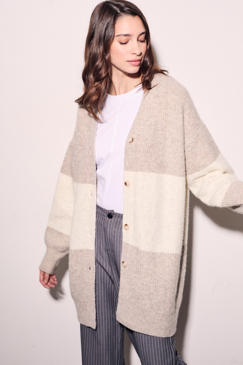 Cardigan Nácar