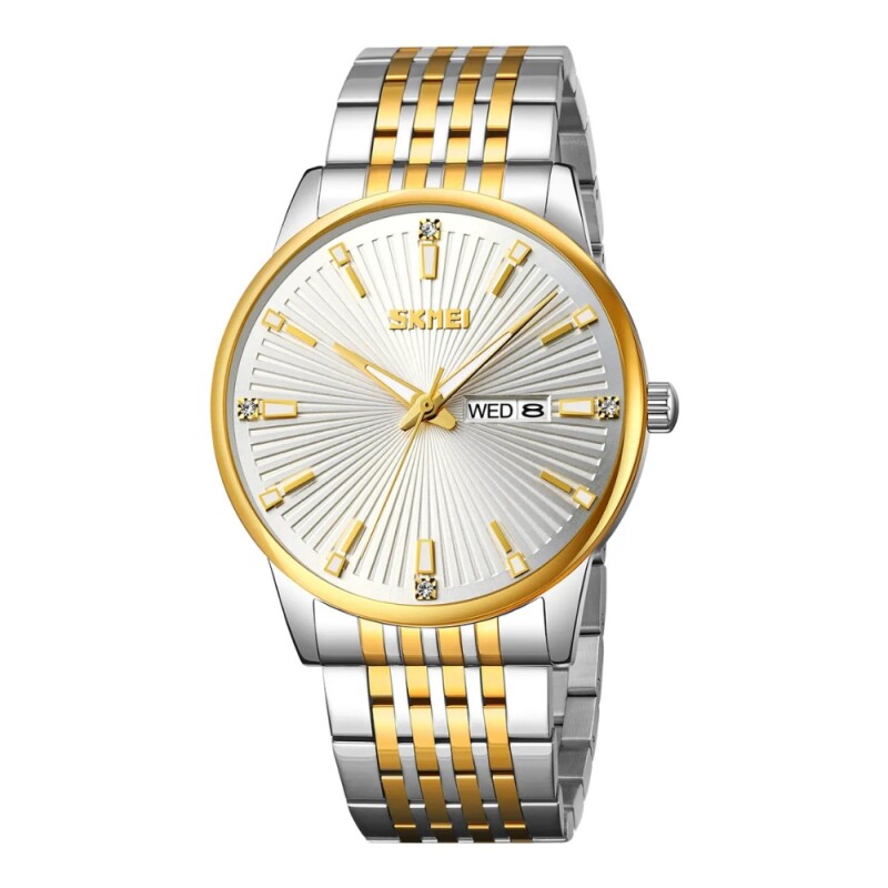Reloj Skmei 9323TGDSI para hombre en acero Reloj Skmei 9323tgdsi Para Hombre En Acero