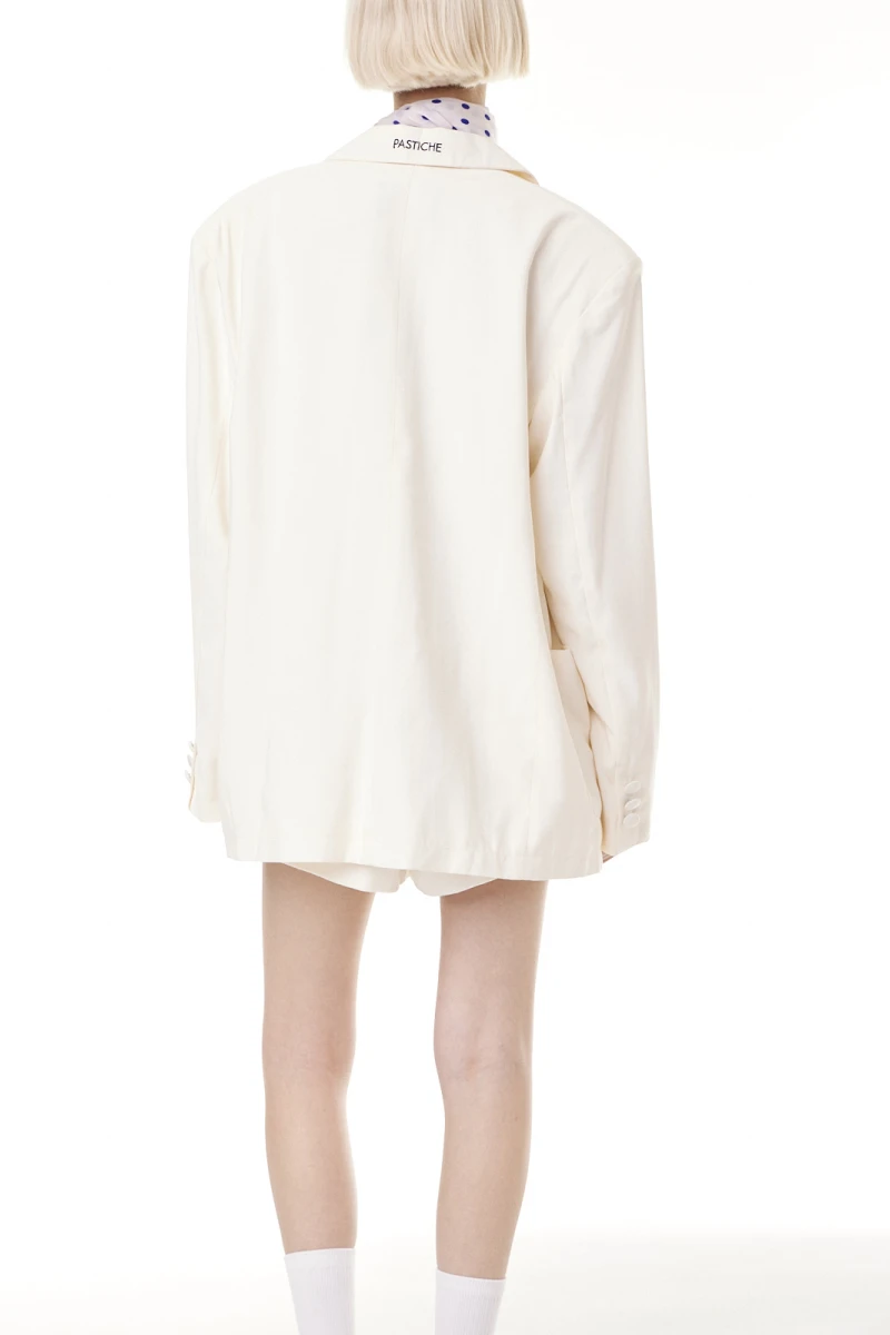 Blazer Diana Manteca