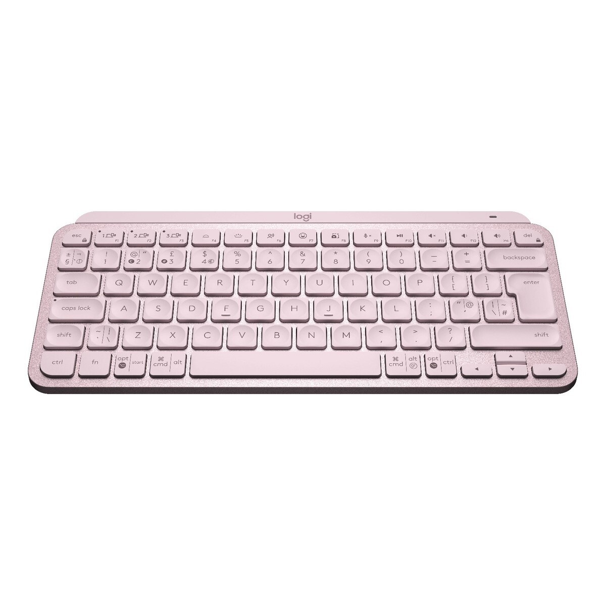 TECLADO INALÁMBRICO LOGITECH MX KEYS MINI RETROILUMINADO - ESPAÑOL Rosado