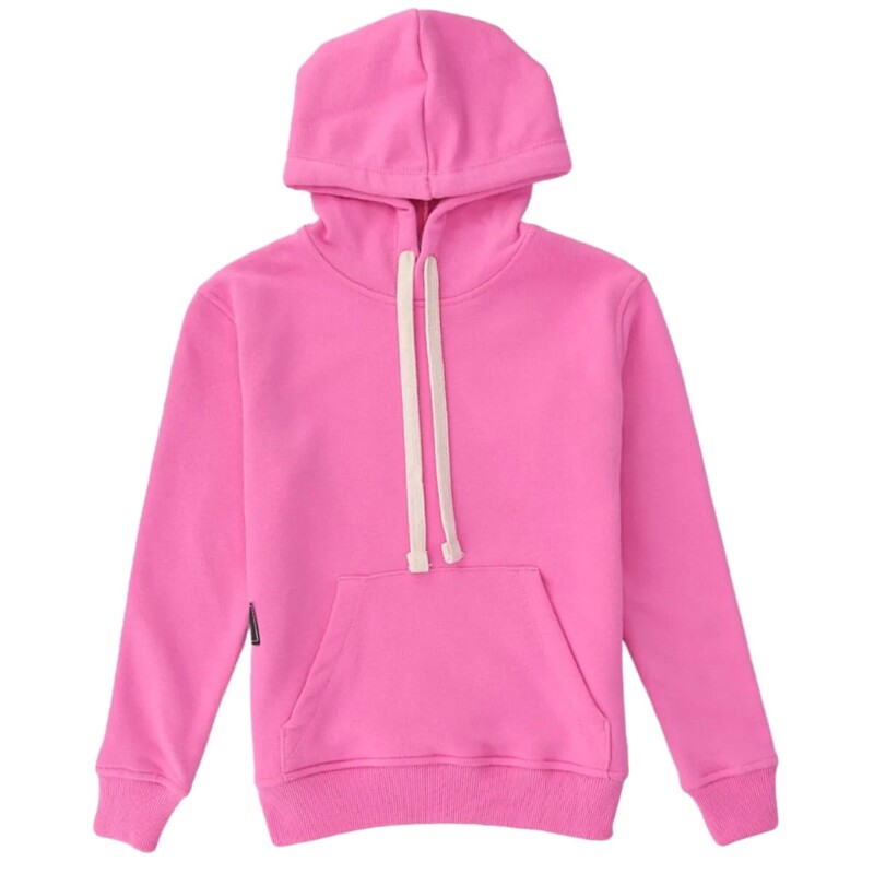 Buzo Infantil Topper Canguro Hoodie Kids Rosa