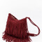 Cartera Fleco Bordeaux
