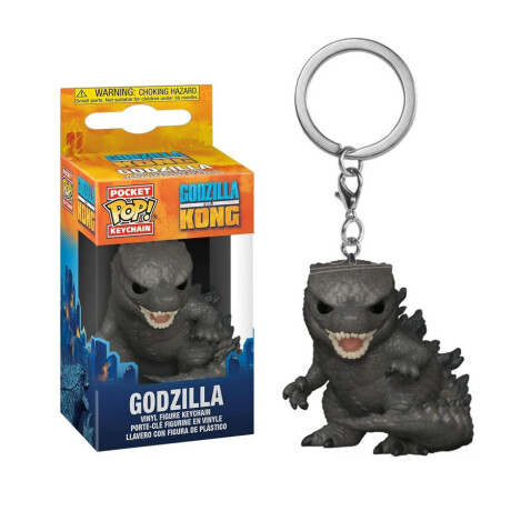 Pocket Pop! Keychain - Godzilla vs Kong - Godzilla Pocket Pop! Keychain - Godzilla vs Kong - Godzilla
