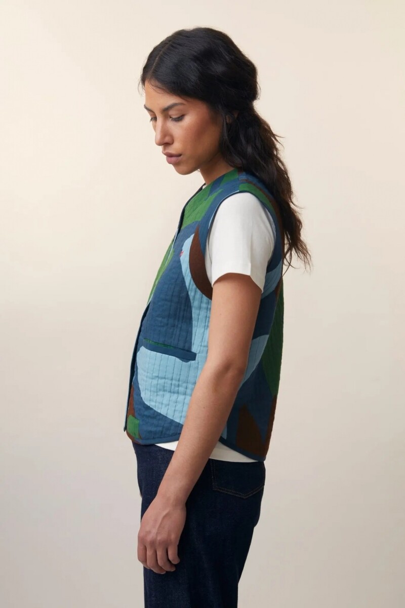 GILET PAULA N742 Estampado