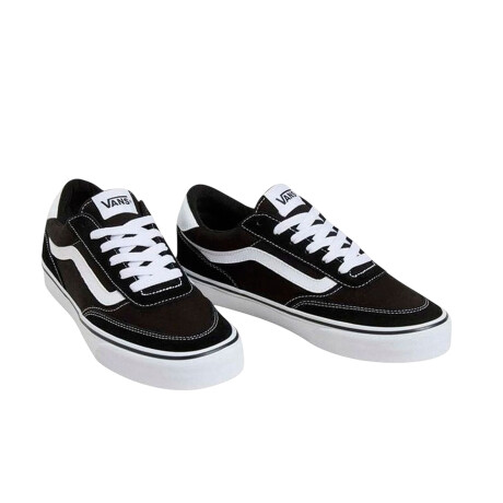 CHAMPION HOMBRE VANS BROOKLYN LS Black & White