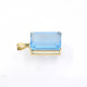 Colgante En Oro 18K Con Topacio Colgante En Oro 18K Con Topacio