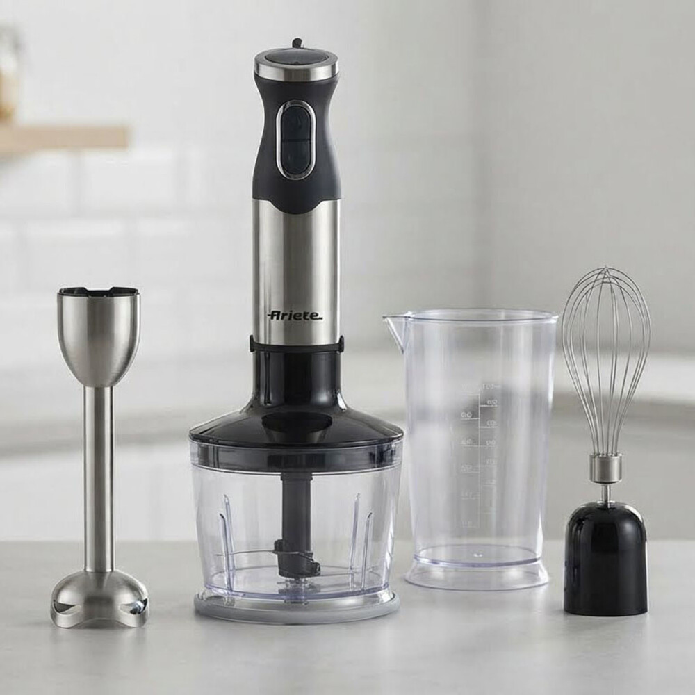 MIXER ARIETE 3IN1 BKTORT 700W GRIS METAL MOD.601/1