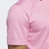 Remera Adidas Polo Core Allover Print Rosado