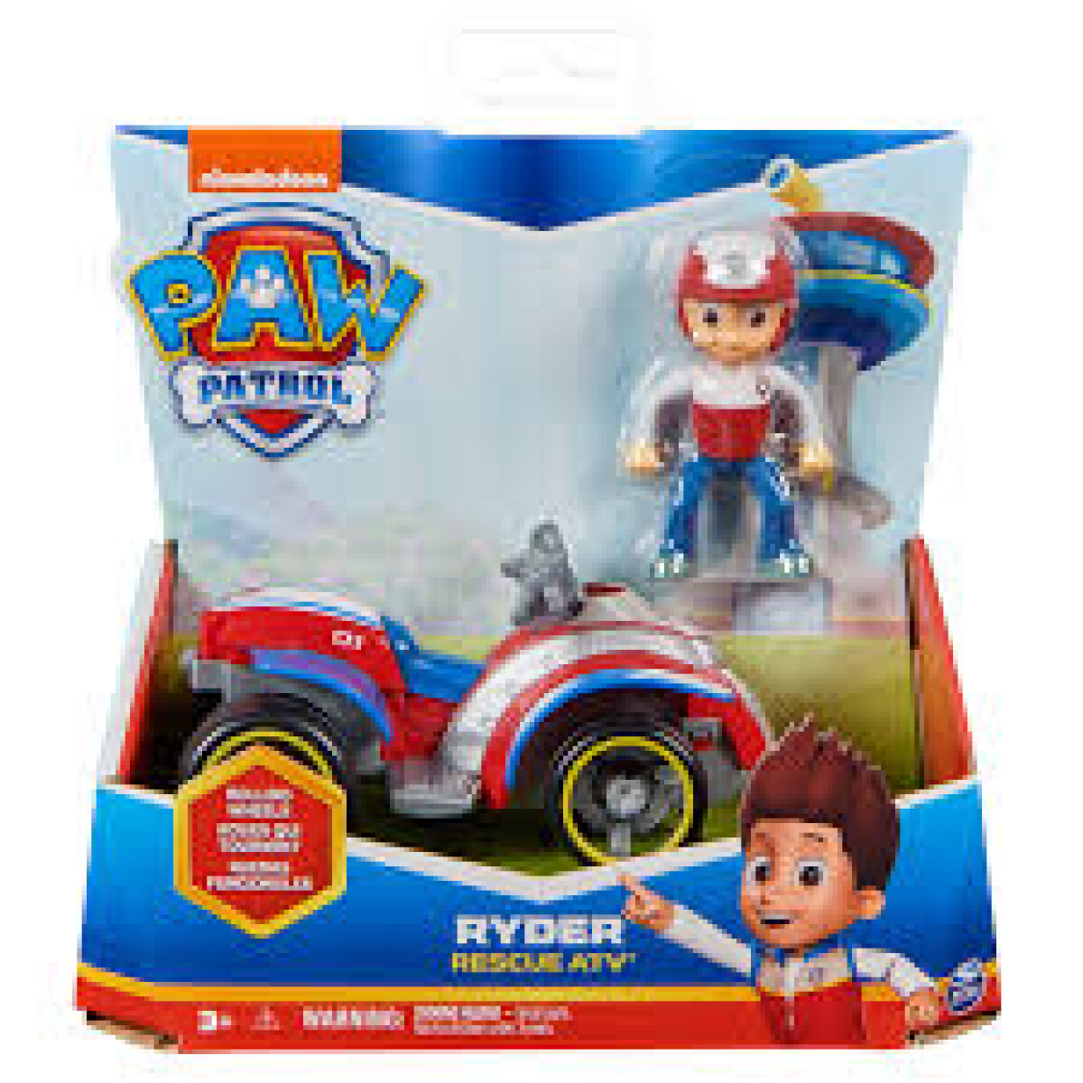 Vehículo todoterreno de rescate de Ryder PAW PATROL 