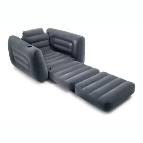 Sillón Cama Inflable INTEX 1 Plaza Con Posa Vasos Sillón Cama Inflable INTEX 1 Plaza Con Posa Vasos