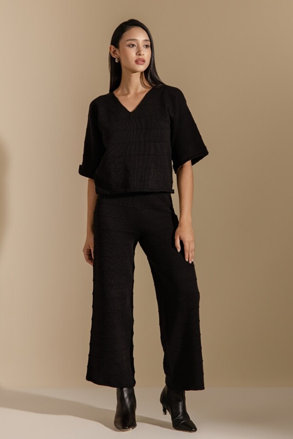 Pantalón Palazzo. Marrón