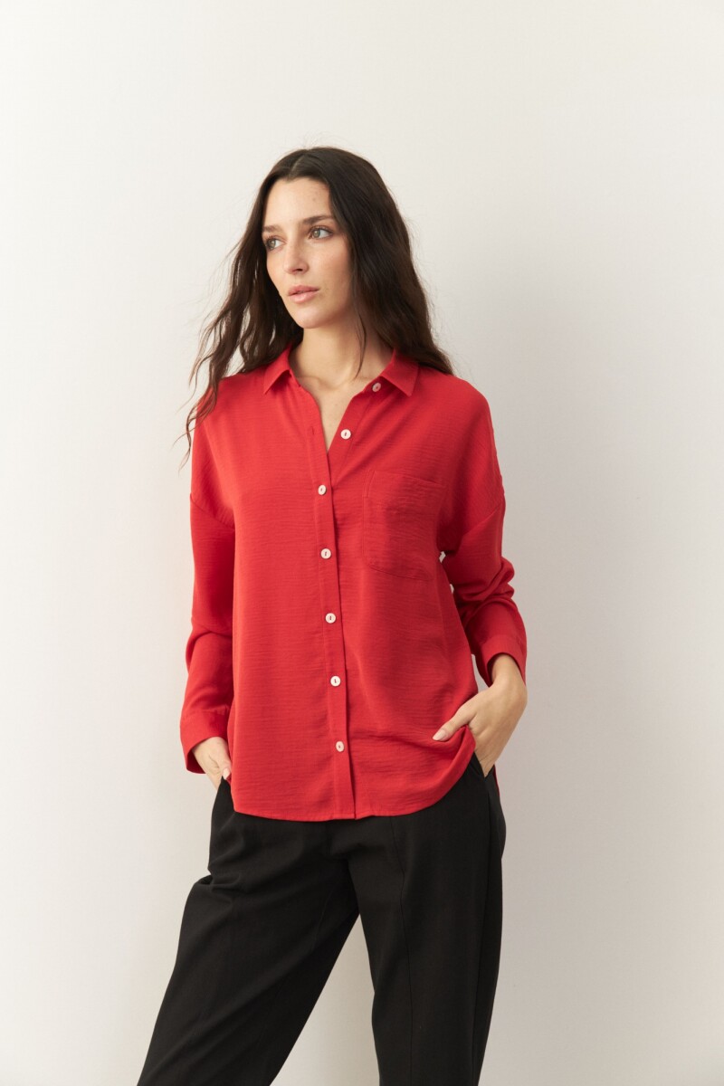 CAMISA AQUA Rojo