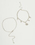 Chokers Bañada en Plata Chokers Set Bañado En Plata - Plateado