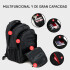 Mochila Múltiples Comportamientos Mz-4432 AZUL