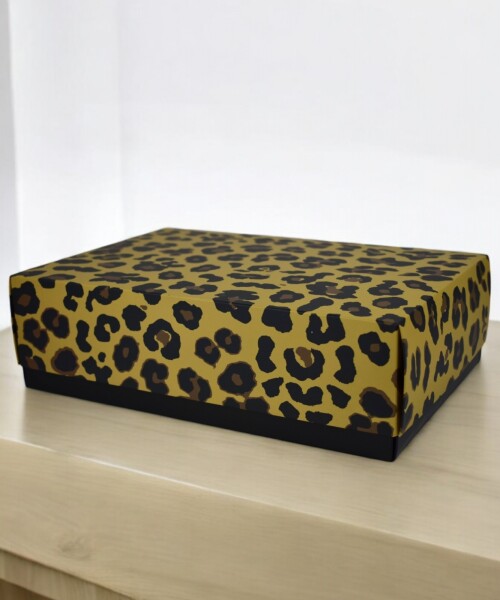 Caja laminada 08 - 20x30x9 cm ANIMAL PRINT