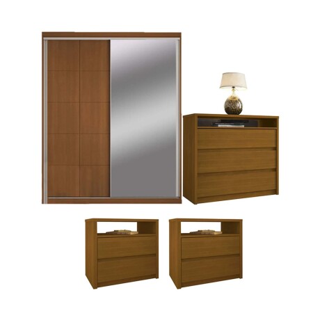 PLACARD + COMODA + MESA DE LUZ SOUTH