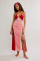 VESTIDO MAXI SLIP SOME KIND OF Rosa